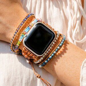 Cape Diablo Apple watch band - Imperial Flower